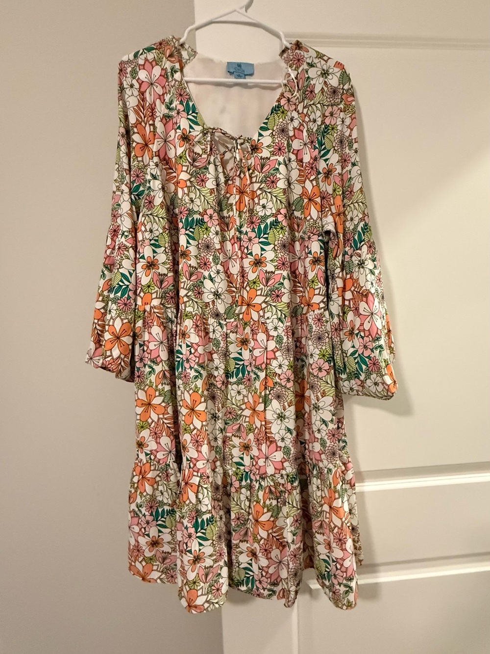 CeCe Light Blue Brand Label Top - Picture 7 of 16
